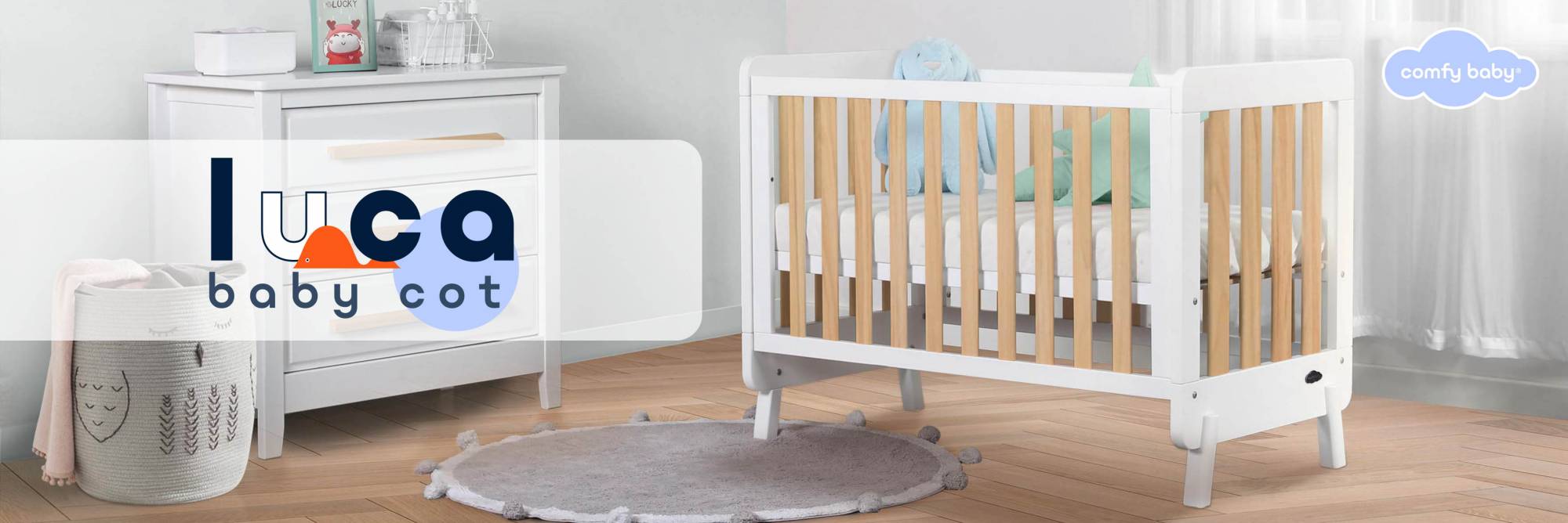 Comfy Baby @ Luna Baby Cot